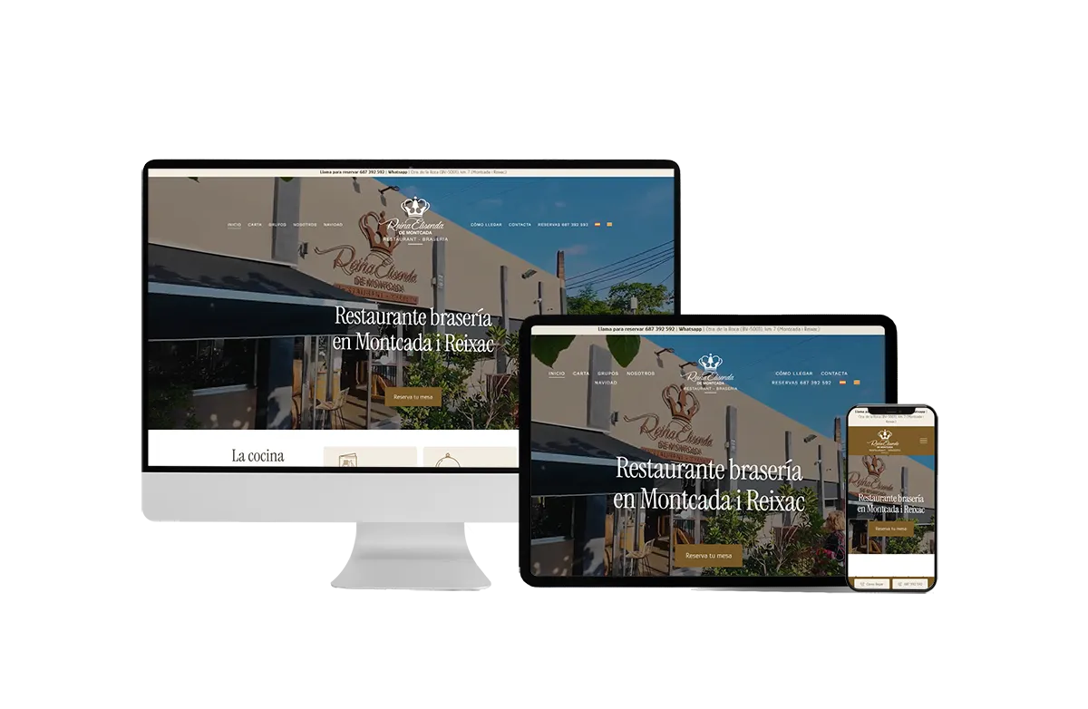 Diseño web para restaurantes Diseño web para restaurantes